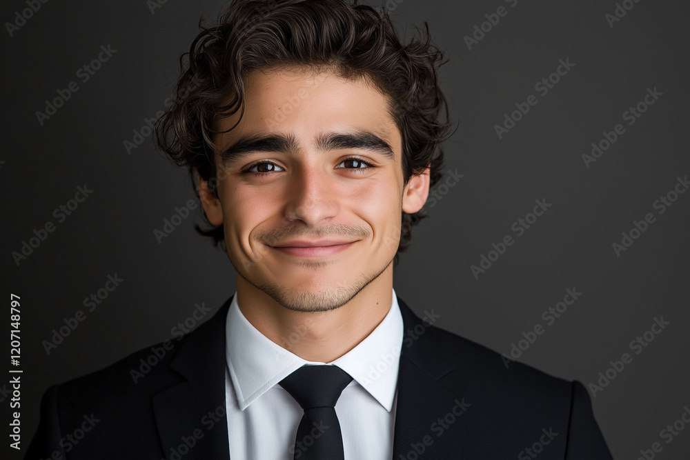 Hyperrealistic photo of a business man in a suit smiling into the camera. Manager working in a finance company as an executive professional. Hyperrealistic photo of a business man in a suit smiling into the camera. Manager working in a finance company as an executive professional.