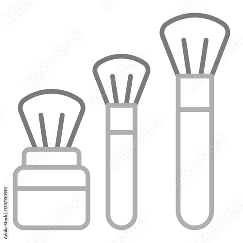 Makeup brushes Icon