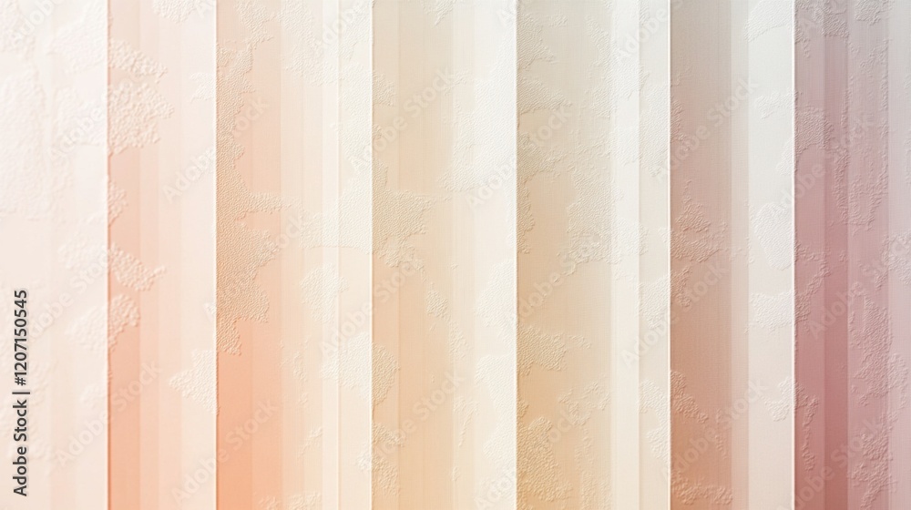 Obraz premium A row of white stripes with a pinkish hue