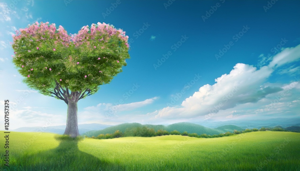 Fototapeta premium ハートの木