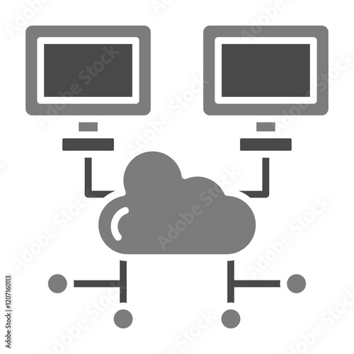 Cloud network Icon