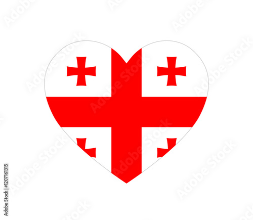 Flag of Georgia country