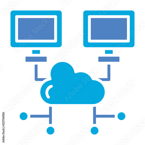 Cloud network Icon