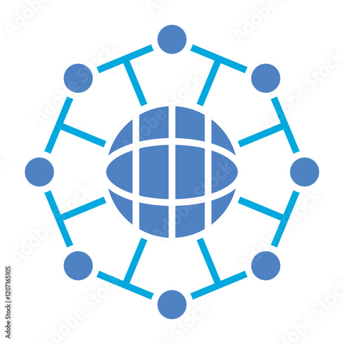 Network hub Icon