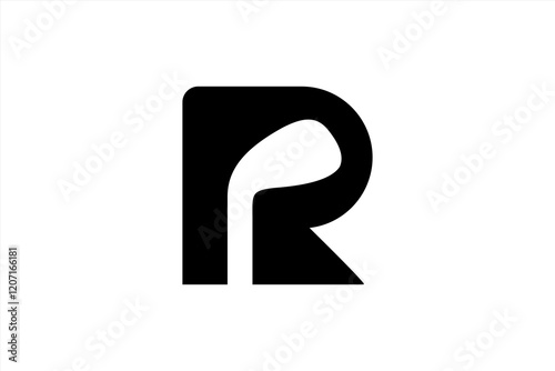 Letter R GOLF Logo