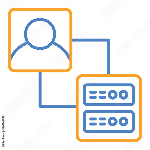 Free Download Client server Icon - GFXLoad