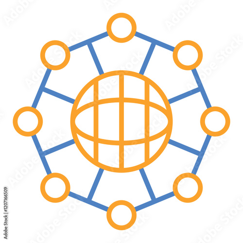 Network hub Icon