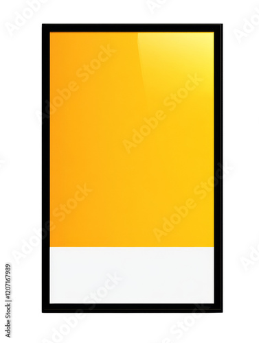 Free Download Abstract Framed Artwork Yellow White Black - GFXLoad