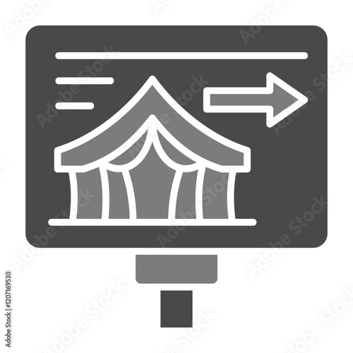 Camping zone Icon