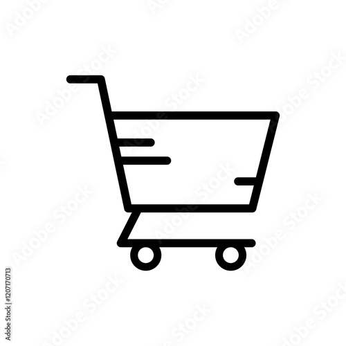 ecommerce icon isolated on white background