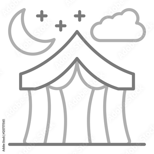 Night camp Icon