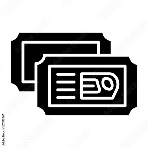 Train ticket Icon