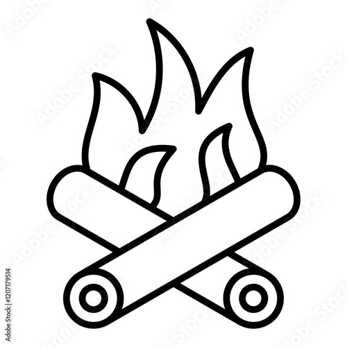 Firewood Icon