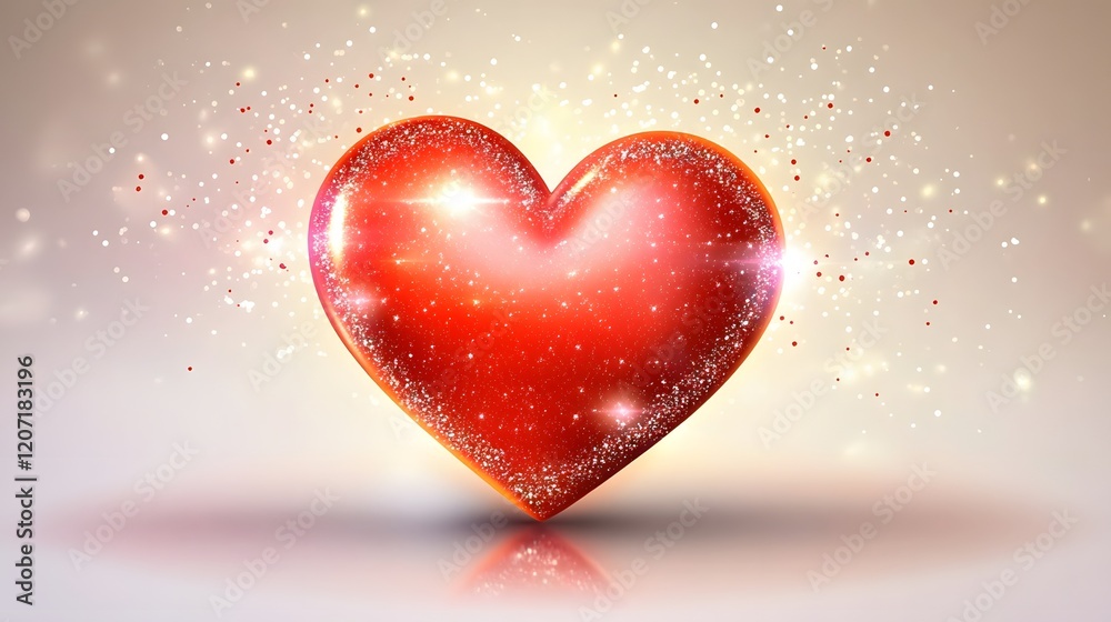 Captivating Radiance. Heart-inspired artistic expression Captivating Radiance. Heart-inspired artistic expression