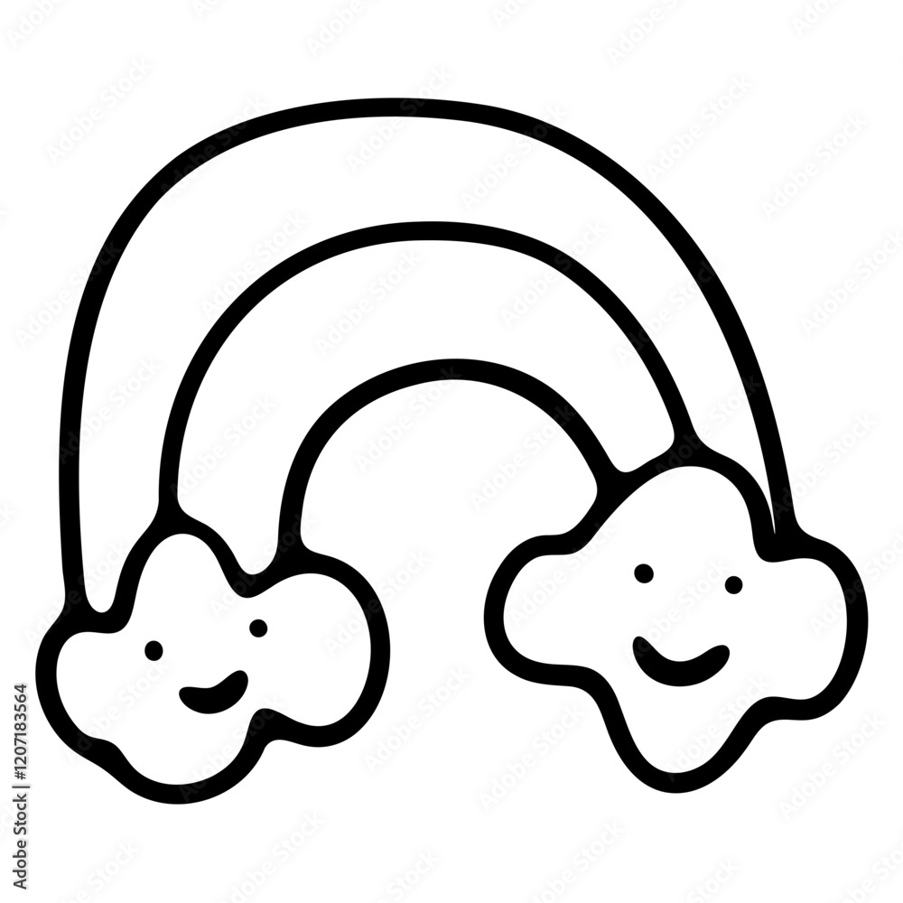 doodle hand drawn black and white outline elements for creative project. doodle hand drawn black and white outline elements for creative project.