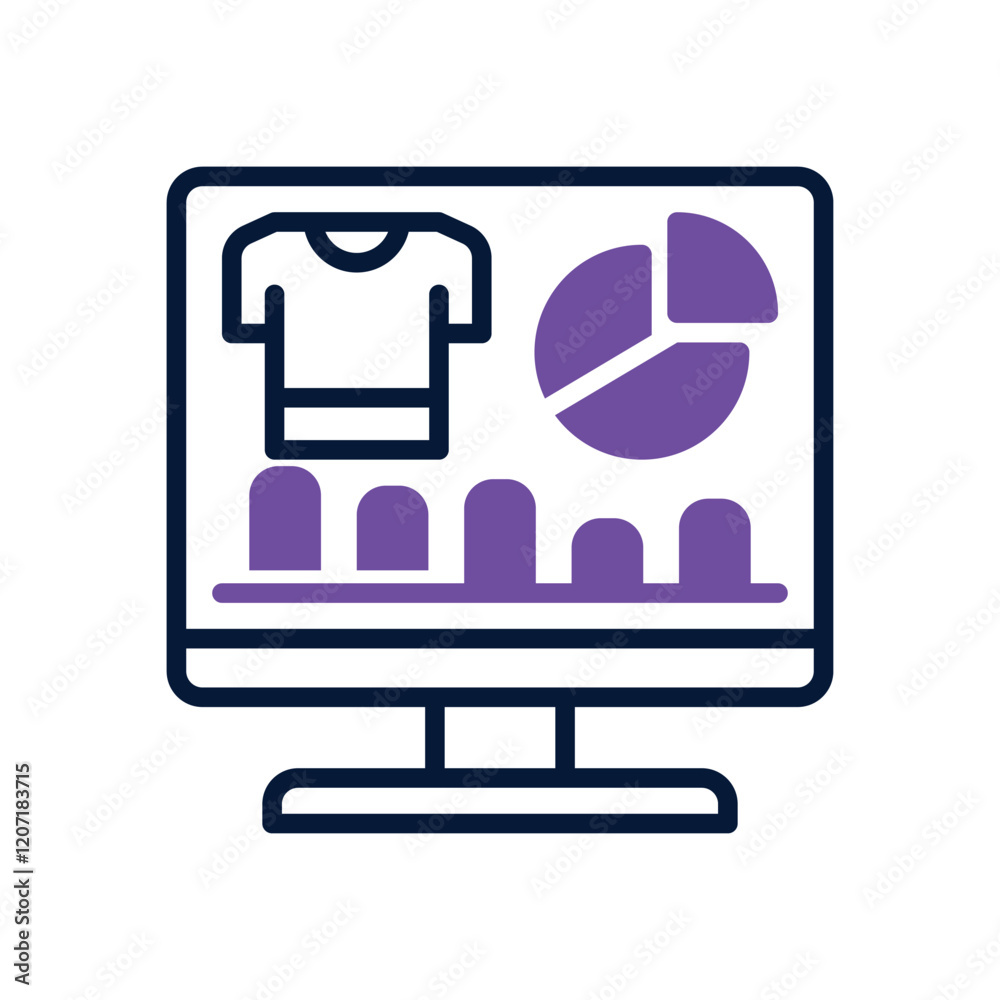 sale analytic icon. vector dual tone icon for your website, mobile, presentation, and logo design. sale analytic icon. vector dual tone icon for your website, mobile, presentation, and logo design.