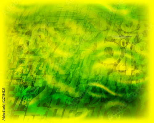 abstract colorful blur numbers arranged overlapping each other on gradient green and yellow background, banner, template, number, background, web, object, green, gradient, copy space.jpg