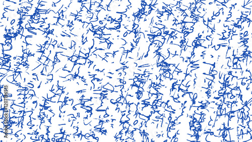 Abstract Scribbles on Transparan Background