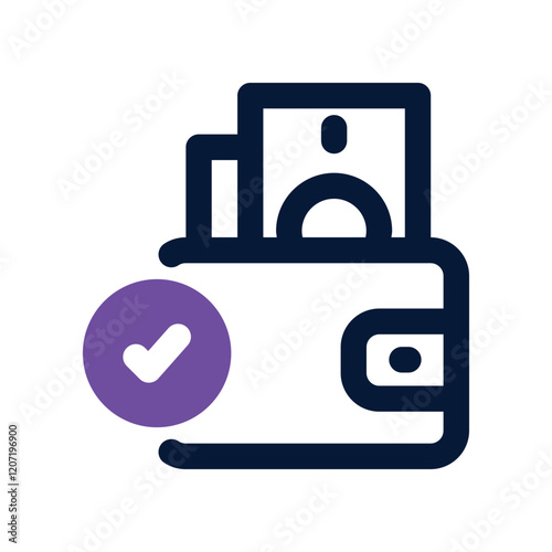 solvency dual tone icon. vector icon for your website, mobile, presentation, and logo design.