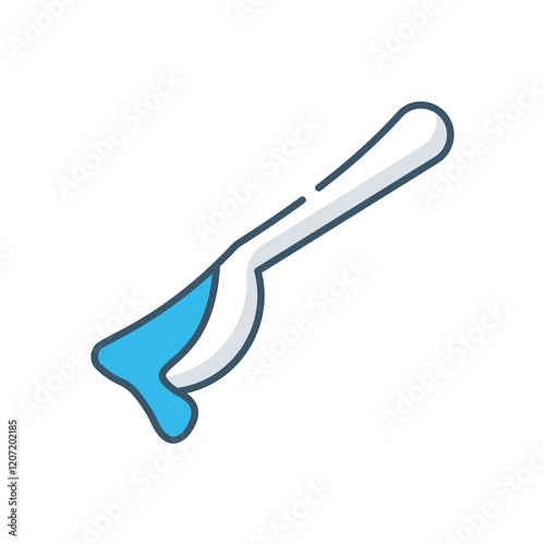 Honey Spoon vector icon