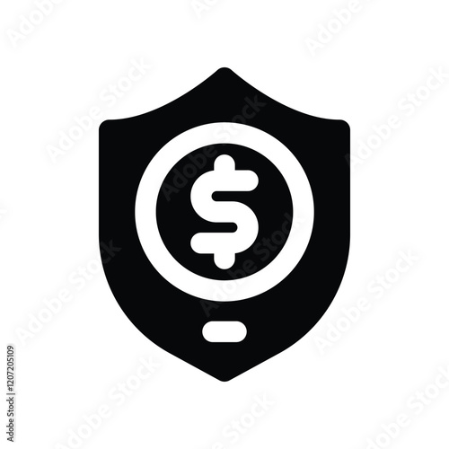 secure solid icon. vector icon for your website, mobile, presentation, and logo design.