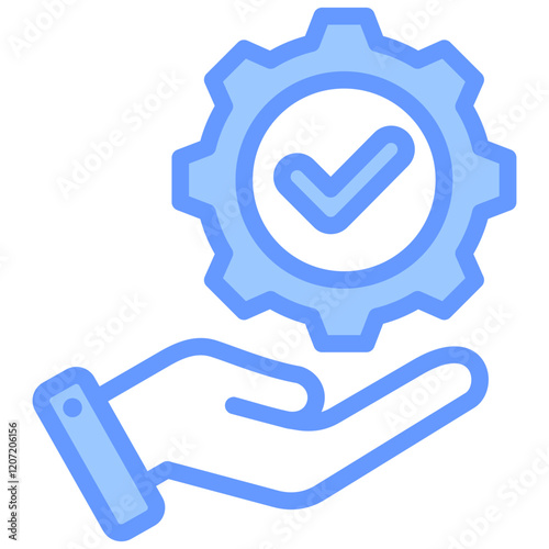 Verifiable Blue Icon