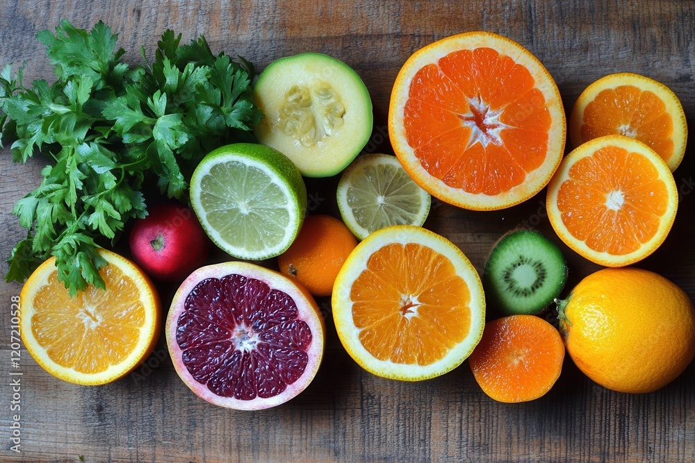 A vibrant array of colorful fruits and vegetables fills the table, showcasing nature's bounty in a delightful display of freshness and variety. A vibrant array of colorful fruits and vegetables fills the table, showcasing nature's bounty in a delightful display of freshness and variety.