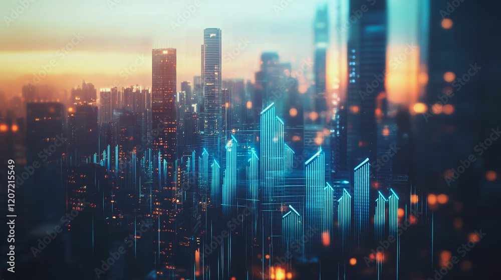 abstract professional business team people connection of line from nail node to node on Smart digital cityscap and skyline background , Innovation networking concept abstract professional business team people connection of line from nail node to node on Smart digital cityscap and skyline background , Innovation networking concept