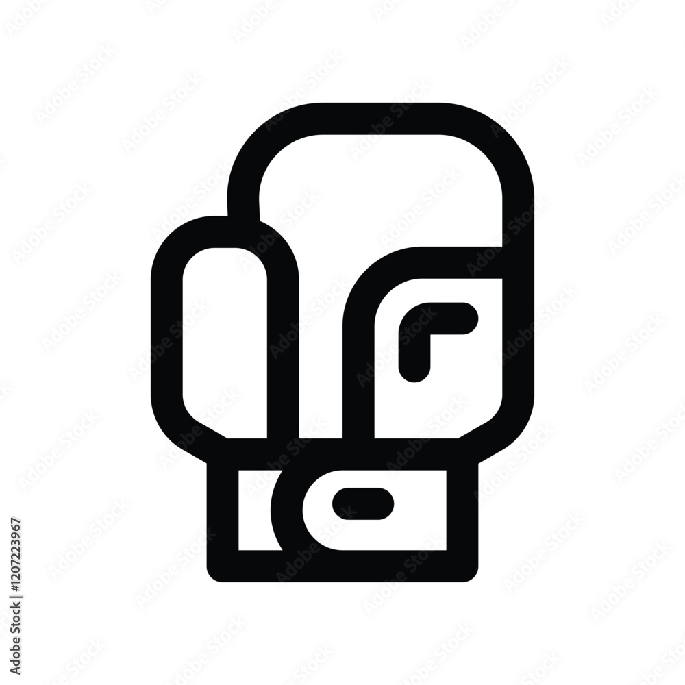 boxing gloves line icon. vector icon for your website, mobile, presentation, and logo design. boxing gloves line icon. vector icon for your website, mobile, presentation, and logo design.