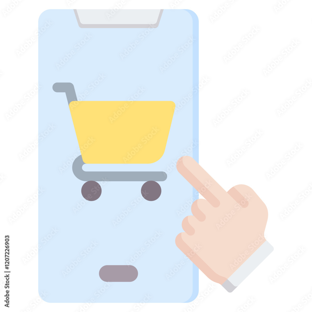 Ecommerce Flat Icon Ecommerce Flat Icon