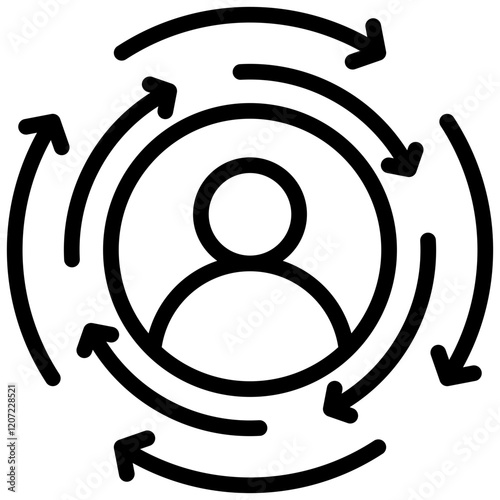 Personalization Outline Icon