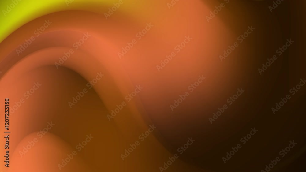 Abstract orange and yellow gradient curves ideal for background designs, posters, and digital art projects with a vibrant touch.