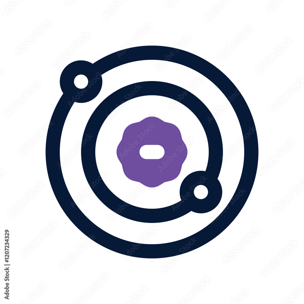 solar system dual tone icon. vector icon for your website, mobile, presentation, and logo design. solar system dual tone icon. vector icon for your website, mobile, presentation, and logo design.