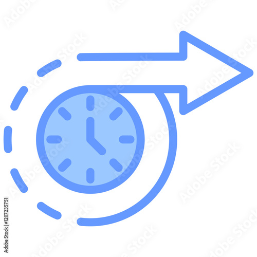 Long Term Blue Icon