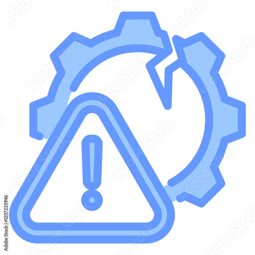 Disruption Blue Icon