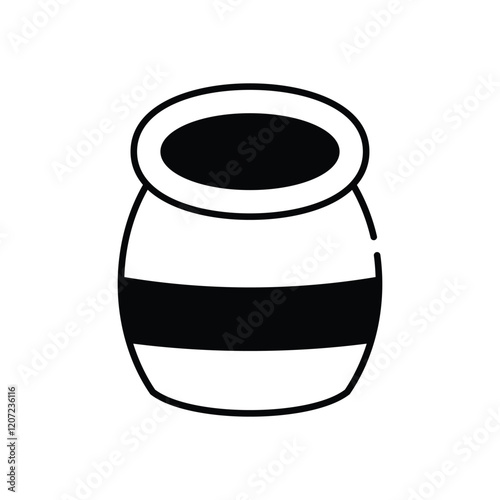 Honey Pot vector icon