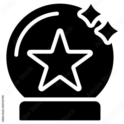 Prediction Glyph Icon
