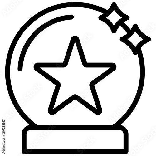 Prediction Outline Icon