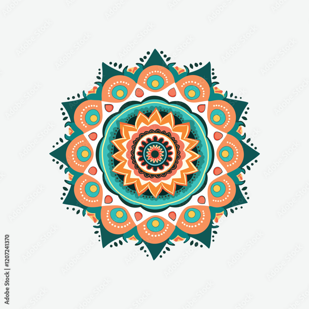Hand-drawn decorative mandala. Decorative Mandala Design Ideal for Creative Projects, Cards, Posters, Flyers, Banners, and Covers Hand-drawn decorative mandala. Decorative Mandala Design Ideal for Creative Projects, Cards, Posters, Flyers, Banners, and Covers