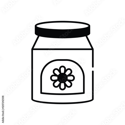 Wildflower Honey vector icon