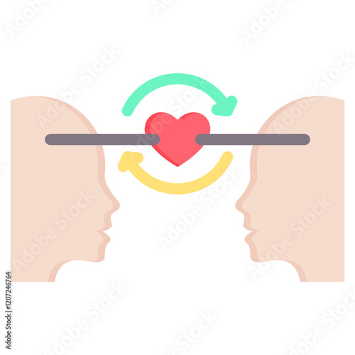 Empathy Flat Icon