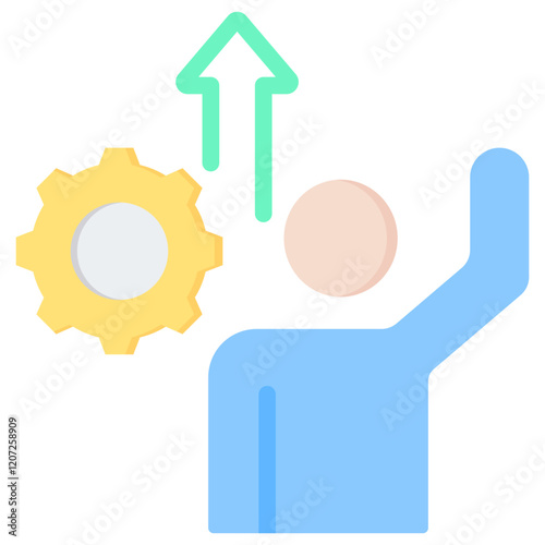 Personal Development Flat Icon