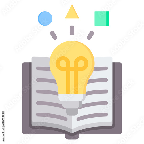 Blended Learning Flat Icon