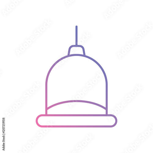 Cupping Therapy Cups vector icon stock illustration