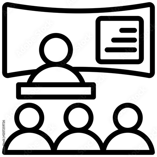 Seminar Outline Icon