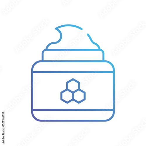 Honey Scrub vector icon