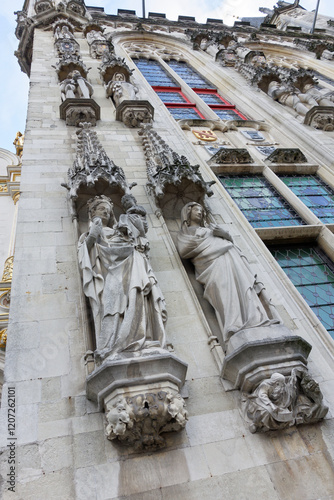 Obraz na płótnie bruges w salonie