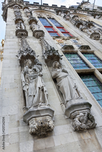 Obraz na płótnie bruges w salonie