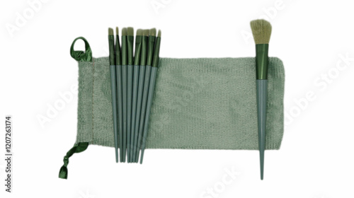 Multi-sized makeup brushes for women