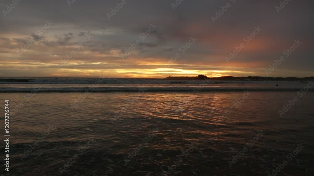 video with the coast of the Indian Ocean in Sri Lanka. The beach with calm waves. video with the coast of the Indian Ocean in Sri Lanka. The beach with calm waves.